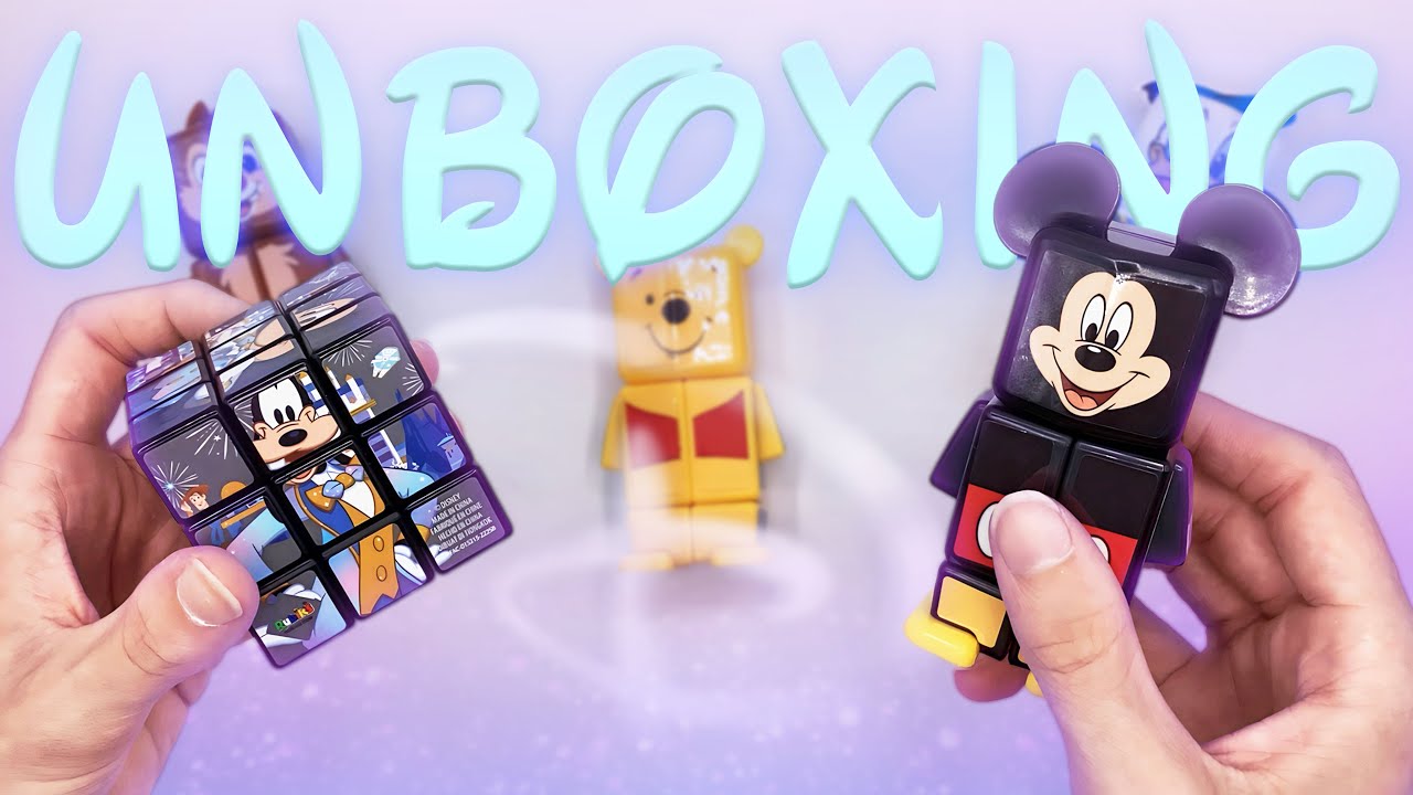 Unboxing All the Cubes I Got At Disney! - YouTube