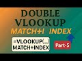 Double vlookup part-5 in excel (#excel ,#computer ,#excel tips)