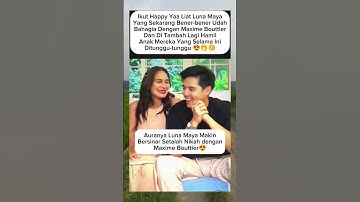 luna maya bisa buat orang iri liat kemesraan nya dengan maxime😂#lunamaya#maximebouttier#shortvideo