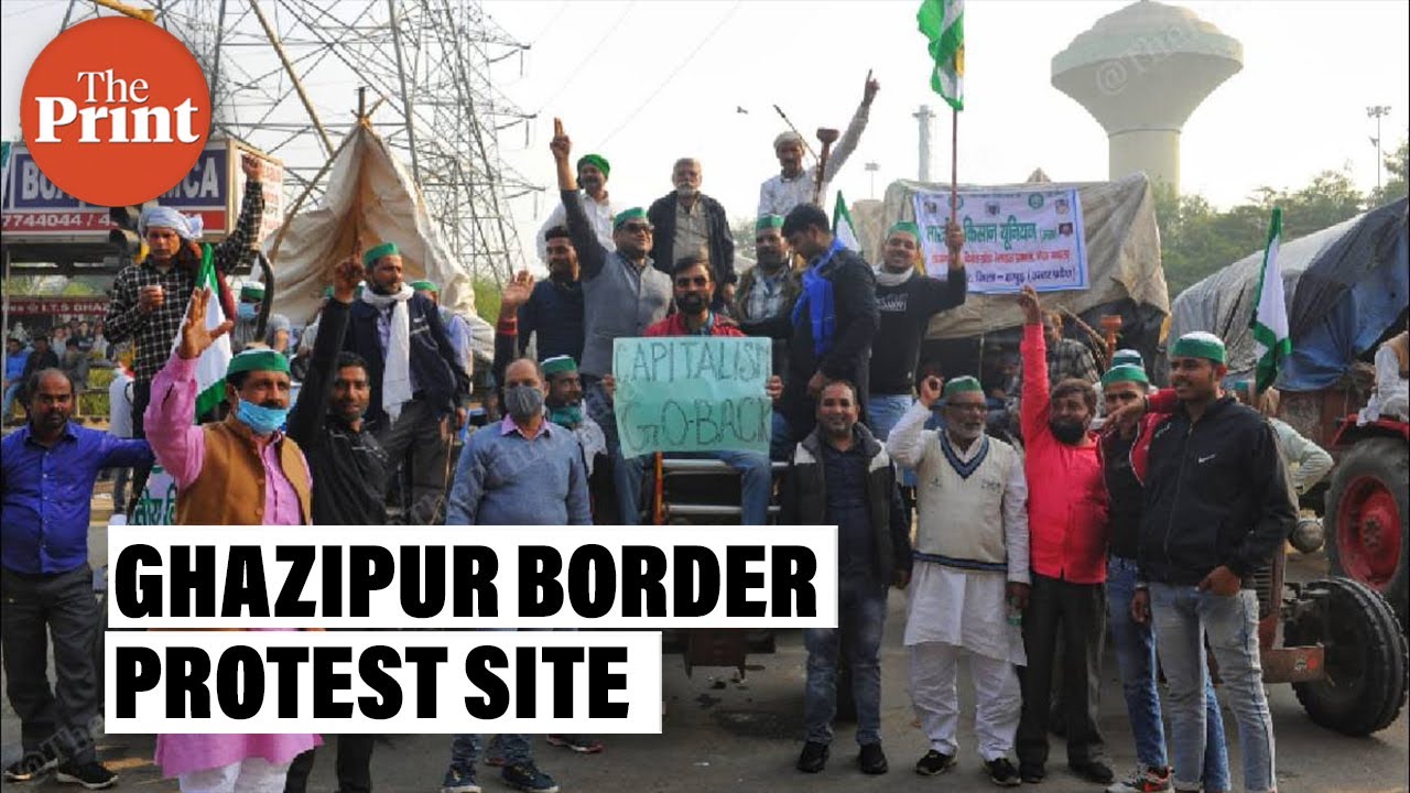 At Ghazipur border, farmers protest about delayed payments, sale below MSP