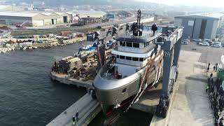 M/Y Audace Launch - Cantiere delle Marche