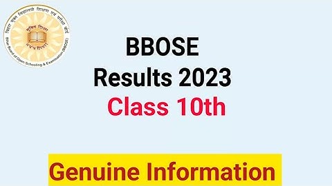 bbose class 10th result | bbose december 2022 result kab aayega | bbose result kab aayega | bbose