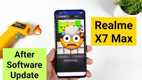 Realme X7 Max CPU Throttling Test After Software Update Dimensity 1200 🔥🔥🔥
