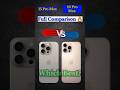 15 Pro Max Vs 16 Pro Max Full Comparison 🔥🔥 Which Buy?? #shorts #15promax #16promax #iphone #apple