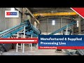 Manufactured &amp; Supplied Processing Line For ASR Recycling
