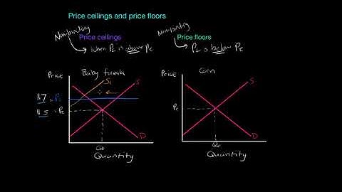 Non binding Price Controls (AP Micro, IB Economics)