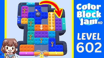 Color Block Jam Level 602 Solution Walkthrough