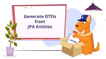 How to generate DTOs from JPA entities | JPA Buddy