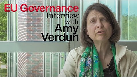 Economic Integration in the EU: Interview with Amy Verdun