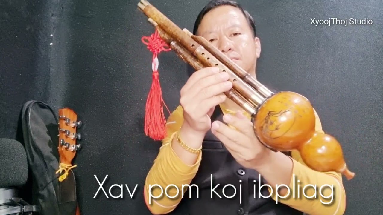 Suab kho siab - Xav pom koj ib pliag - Raj Phluaj Taub - by Xyooj Thoj