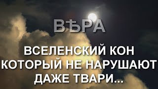 Вселенский кон, который не нарушают даже твари