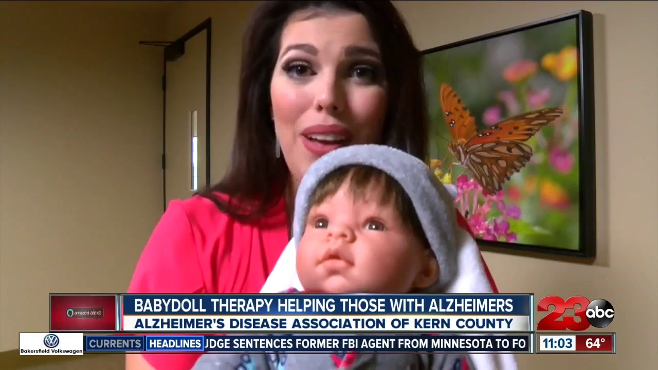 Babydoll therapy for those struggling with Alzheimers and Dementia