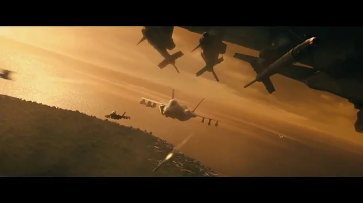 Godzilla: King Of The Mosters(2019)- Rodan Fight Fighter Jets