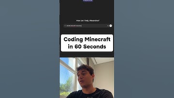 Coding Minecraft in 60 Seconds #minecraft