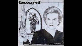 Discharge - Where There&#39;s A Will There&#39;s A Way - Warning EP - Clay Records 1983