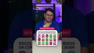 🏟️| 15X3: Estádios da copa do Mundo #futebol #flashscore #copadomundo #reels