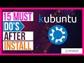 🔥 15 Things You MUST DO After Installing Kubuntu 21.04