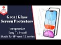 Cheap &amp; Easy Glass Screen Protectors for iPhone 12 Series!