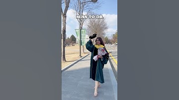 Finally got my PhD degree 🥹 Graduate life in Korean university is not easy. #indianinkorea #phd