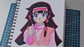 كيفية رسم الوكا زولديك خطوة بخطوة | تعلم كيف ترسم الوكا من انمي هنتر اكس هنتر ( القناص )