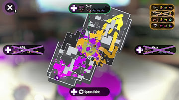 Splatoon2, Splat Zones #256 Rank B plus, Custom Hydra Splatling