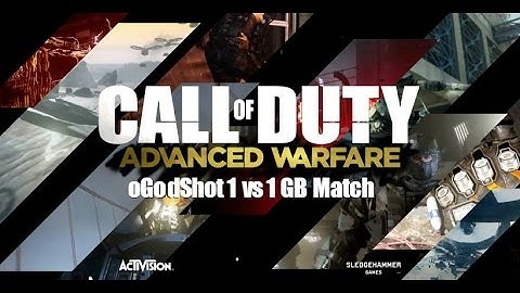 COD Advanced Warfare 1v1 GB Match Comeback!