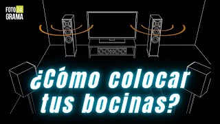 Parte 1: ¿Cómo Colocar Bocinas de Cine en Casa?: Altavoces FRONTALES | Fotograma 24 con David Arce