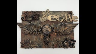 Mix Media Canvas - Featuring Prima Products
