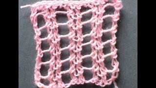 Garter Stitch Lace Ladder