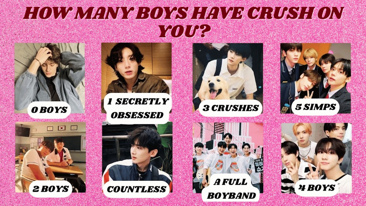 Скольким парням ты тайно нравишься? 👀💘 | Тест на эстетическую личность | @Aesthetic_Bibi