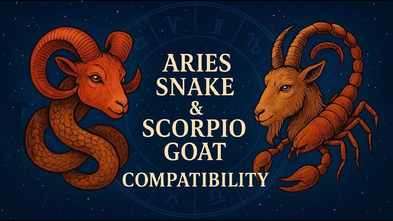 Aries Snake & Scorpio Goat Compatibility: Secrets of Love & Relationships Revealed!