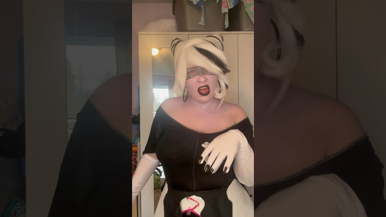 My Hazbin Hotel Cosplay: Carmilla! 😊 #hazbinhotel #cosplay #hazbinhotelcosplay #cosplaytransition