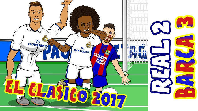 Cristiano Ronaldo Missed Open Goal Chance- Real Madrid vs Barcelona 2-2 -  El Clasico 23.04.2017 on Make a GIF