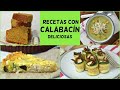 4 Recetas con calabacín ¡¡Fáciles, diferentes y deliciosas!!