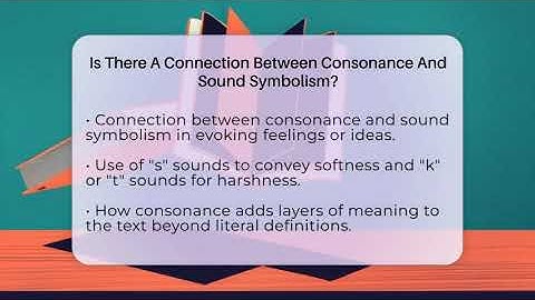 Is There A Connection Between Consonance And Sound Symbolism? - The Prose Path