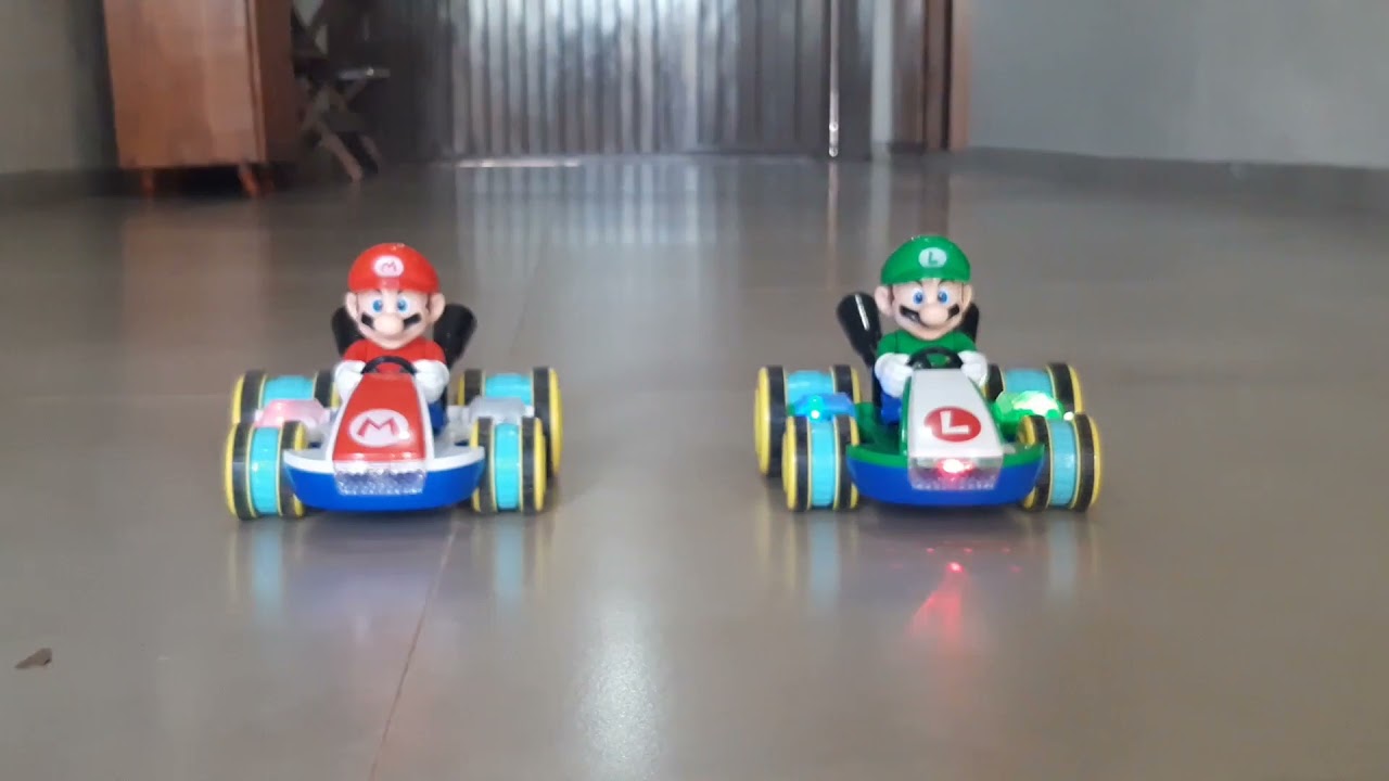 Super Mario Carro Controle Remoto Luigi Kart Racer - Candide