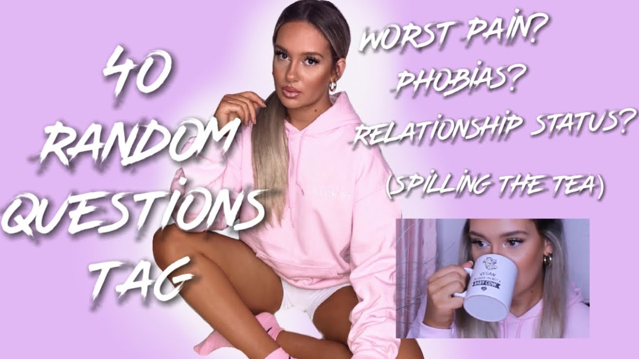 40 RANDOM QUESTIONS TAG | GET TO KNOW ME | SPILLING THE TEA | BELLA STOVEY 2020