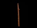 Maple Branch Flute - Key of low C - Minor Pentatonic 'Wind Flute'