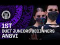 Anvi  1st place  duet juniors beginners  rdc22 project818 russian dance festival moscow 2022 