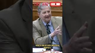 Senator Kennedy Senate hearing on FEMA Epiphany #senatorkennedy #capitolhill #usa #senatehearing