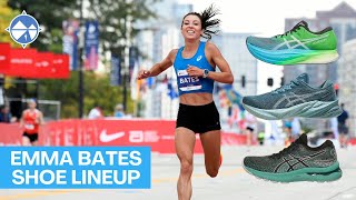 Emma Bates Running Shoe Lineup  | Top ASICS Daily Trainers and Racers!