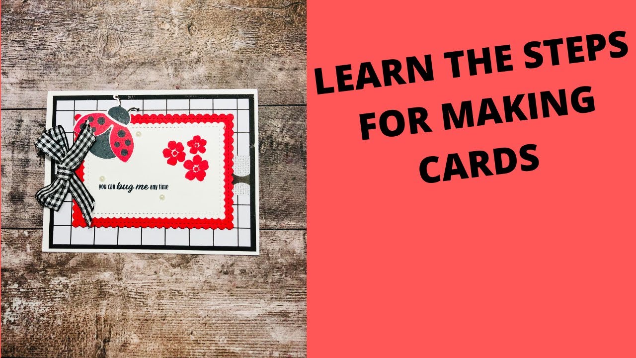 Want to learn how to make cards? #simplecardmaking # ...