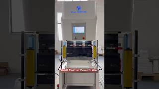 Amazing Small Electric Press Brake 12Ton 600mm 3 Axis #fabrication #steelfab