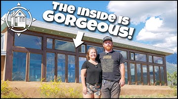 They built an earthship home & it