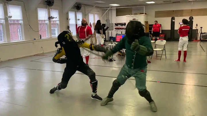 Cakefecht 2022 sabre pools: Greg Fasolino vs. Caro...