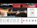 Let it be  the beatles  guitar lesson  triad chords
