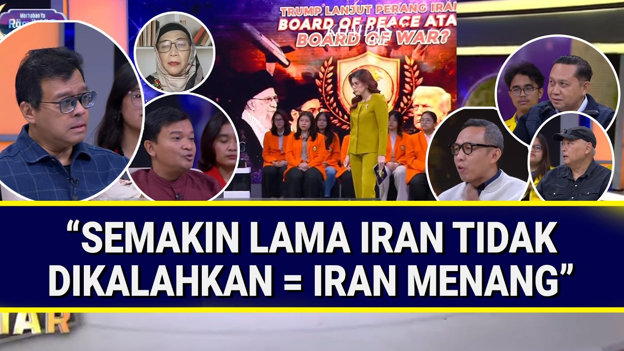 PART 2 Trump Lanjut Perang Iran, Siapa Menang? Pengamat, Istana, Eks Pilot F16 & Eks Lemhanas, Dubes