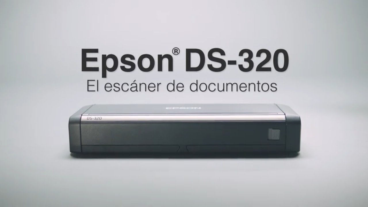 Dialecto presidente Comprimir Epson DS-320 Escáner de documentos portátil | Toma el recorrido - YouTube