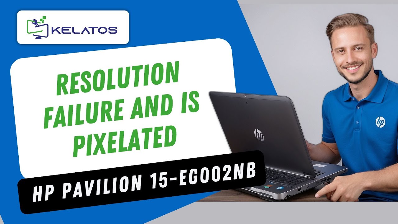 Resolution Failure How to repair an HP Pavilion 15-eg002nb laptop with resolution failure ...