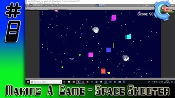 Making A Game - Space Shooter - Part 8 | Moving Background!